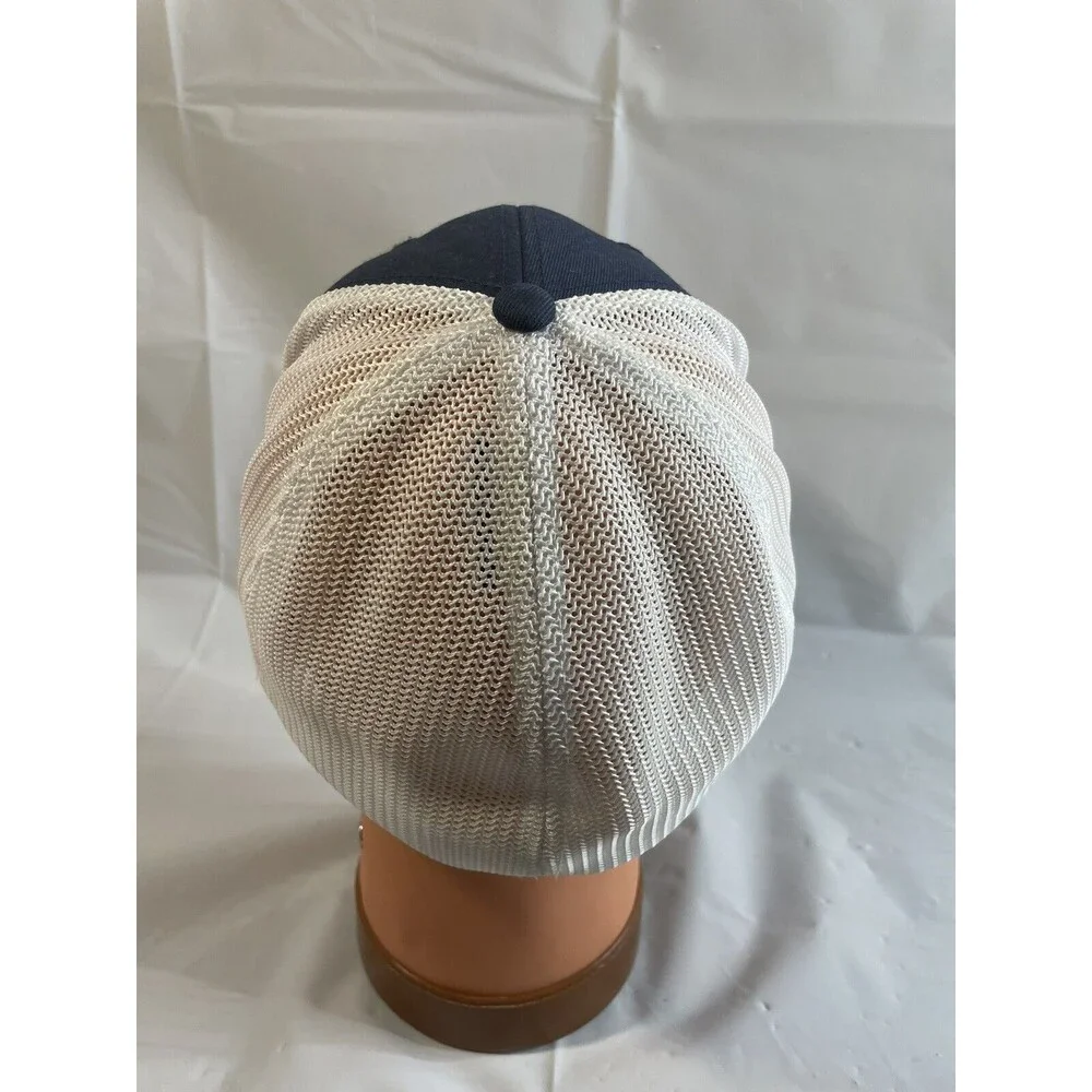 Columbia PFG Fitted Hat Cap Navy L/X Mesh Flexfit Light Weight